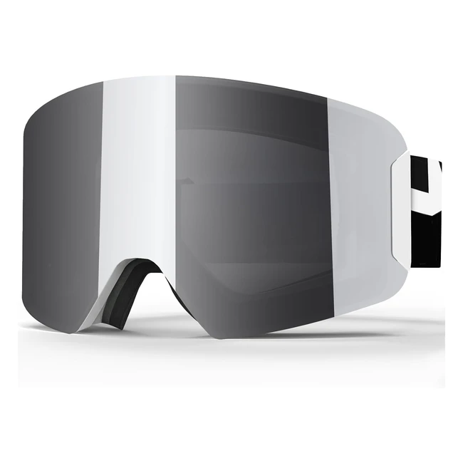 Findway Kids Ski Goggles - Boys Girls Age 3-8 - UV Protection Anti Fog - Wind Re