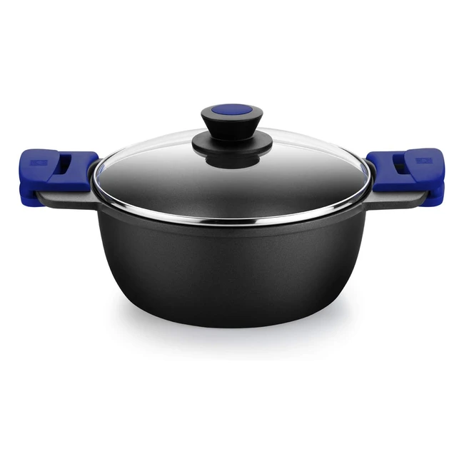 Casseruola Bra Advanced in Alluminio 28cm - Antiaderente Rinforzato - Prestazion