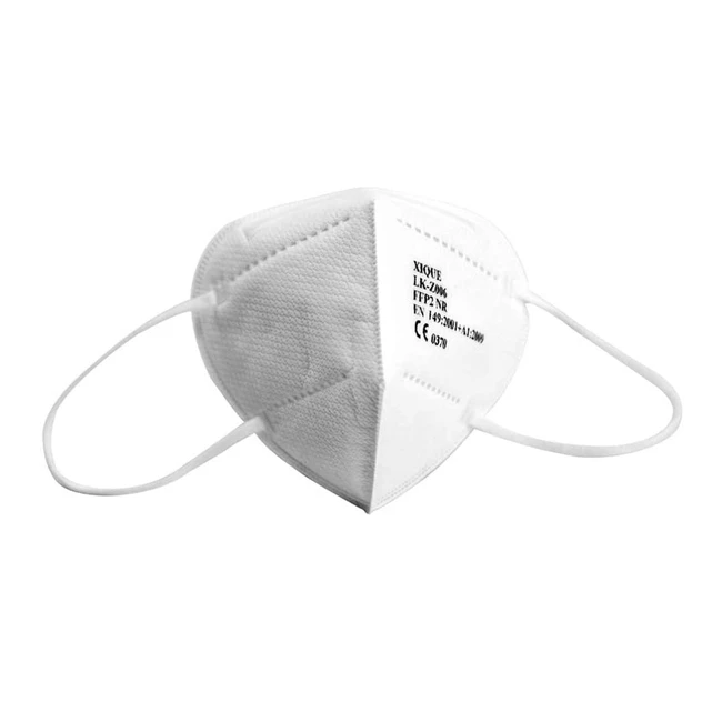 Mascara Filtracion Ergonomica Plegable ValueSafe FFP2 Blanco 20 Unidades 20733