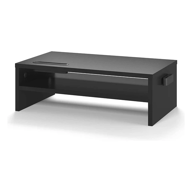 Bontec Monitorstnder unterbau Bildschirm PC Stnder mit Handyhalter ergonomis