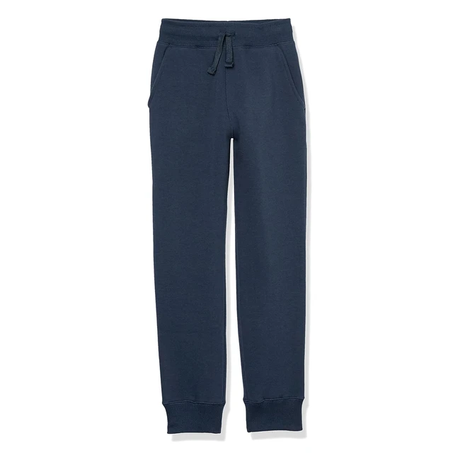 Pantalón Deportivo Jogger Niño Azul Marino 1416 Años - Amazon Essentials