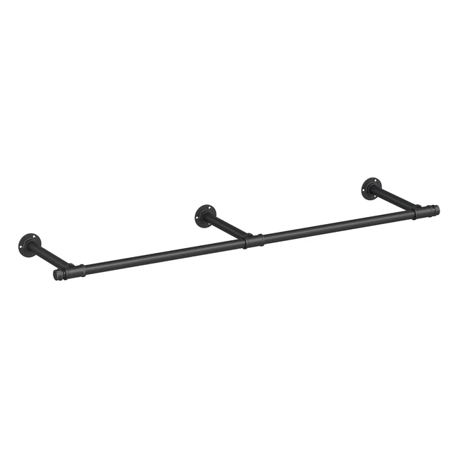 Perchero de Pared Industrial Songmics HSR104B01 - 304x170x7 cm - Capacidad 68 kg