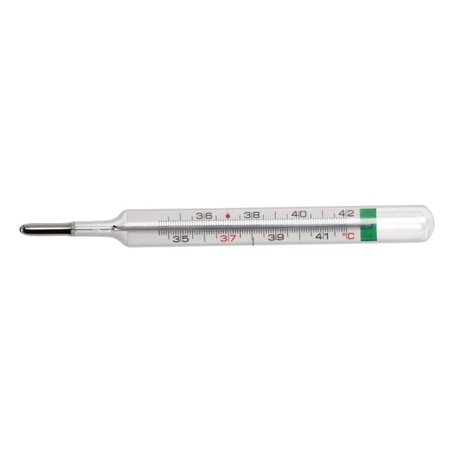 VedoEcoPlus Glass Thermometer - Traditional Mercury-Free Easy to Read