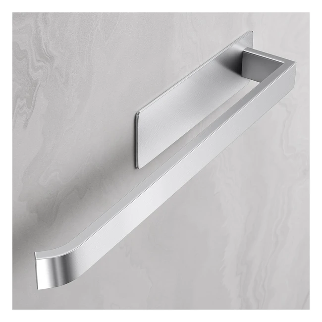 Porta asciugamani bagno adesivo in acciaio inossidabile - Aloceo SUS304