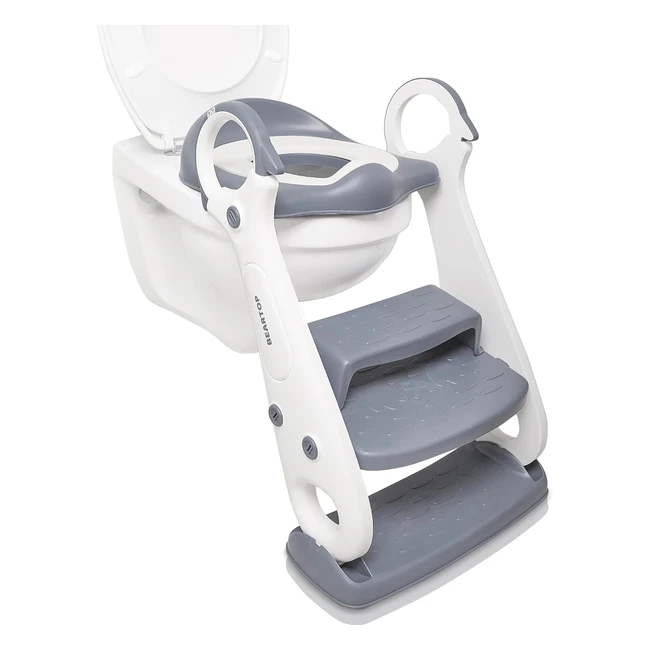 Réducteur toilette enfant Beartop 3842cm antidérapant pliable - jusqu'à 75kg