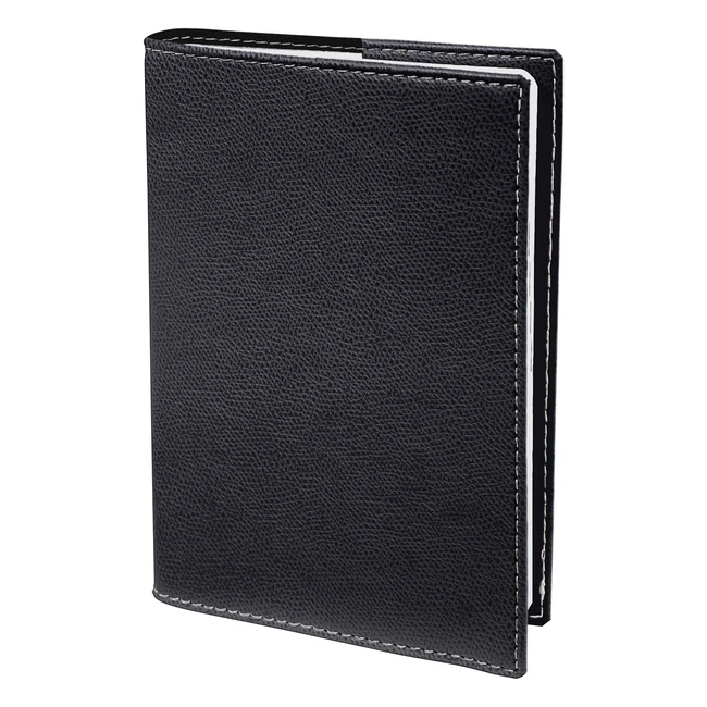 Agenda Quo Vadis Club Randonnée 2024 - Semainier 9x125 cm Noir Ebène