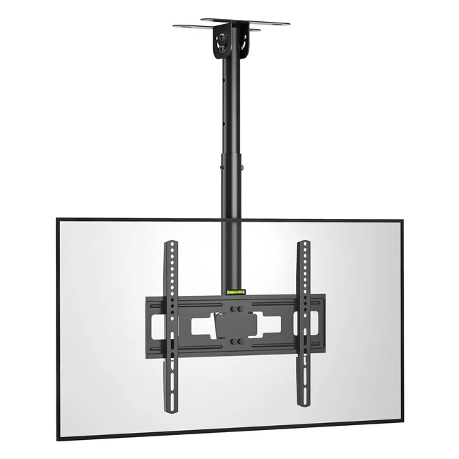 Bontec TV Deckenhalterung neigbar für 26-55 Zoll Fernseher bis 45 kg VESA 400 x 400 mm