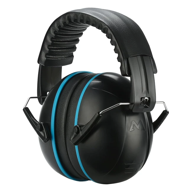 Casque anti bruit ProCase pliable confortable SNR 34dB adulte enfant noir bleu