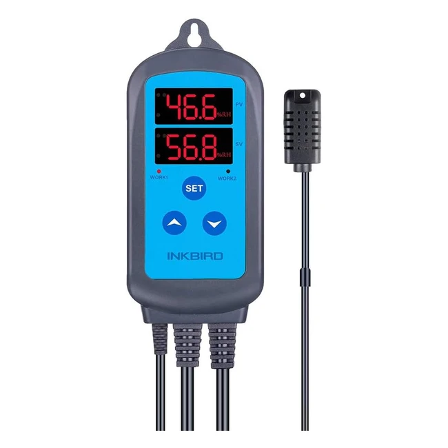 Prise hygrostat Inkbird IHC200 pour terrarium serre reptile - 2 relais 220V