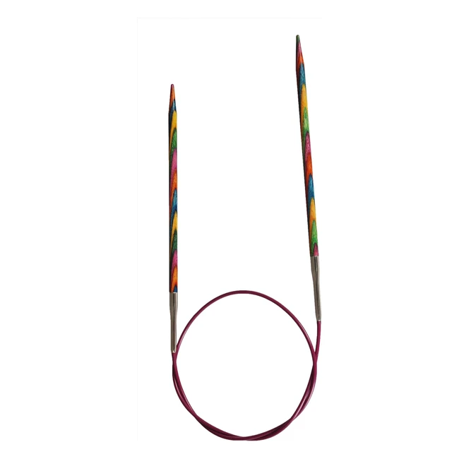 Agujas de tejer circulares Knit Pro Symfonie 25 cm x 275 mm - Multicolor