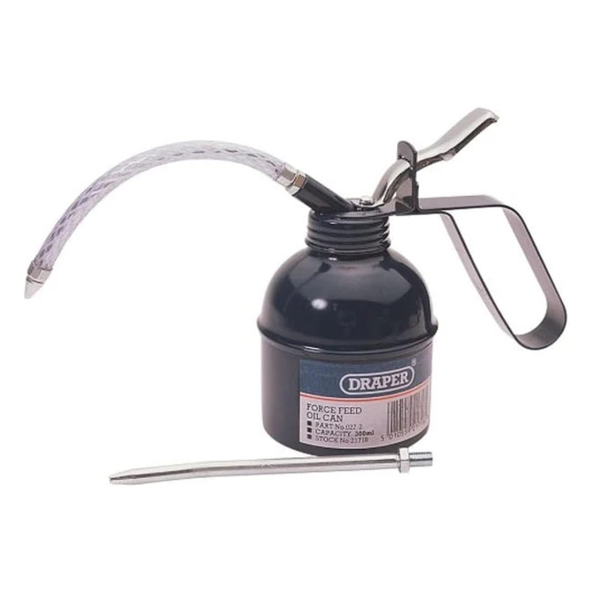 Dosatore Olio Auto Draper 21716 - Capacità 300ml - Beccuccio Flessibile e Rigido