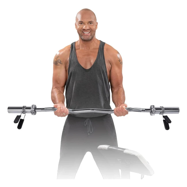 miweba sports Hantel CS100 Olympia CS201 | Traglast 230 kg | SZ Curlstange 90-120 cm | Langhantel Set | Hantelset