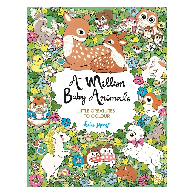 Mayo Lulu Baby Animals Coloring Book - 9781789295245 - Fun & Educational