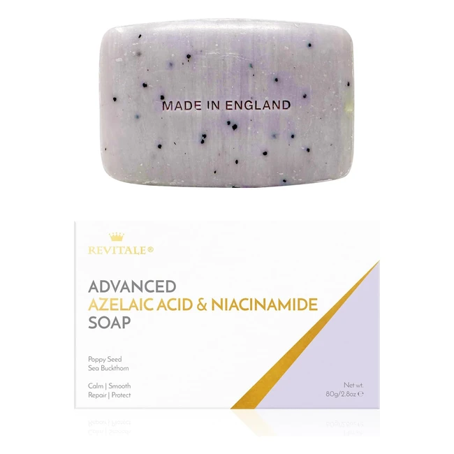 Revitale Advanced Azelaic Acid  Niacinamide Soap - Clearer Skin  Ultimate Hydr