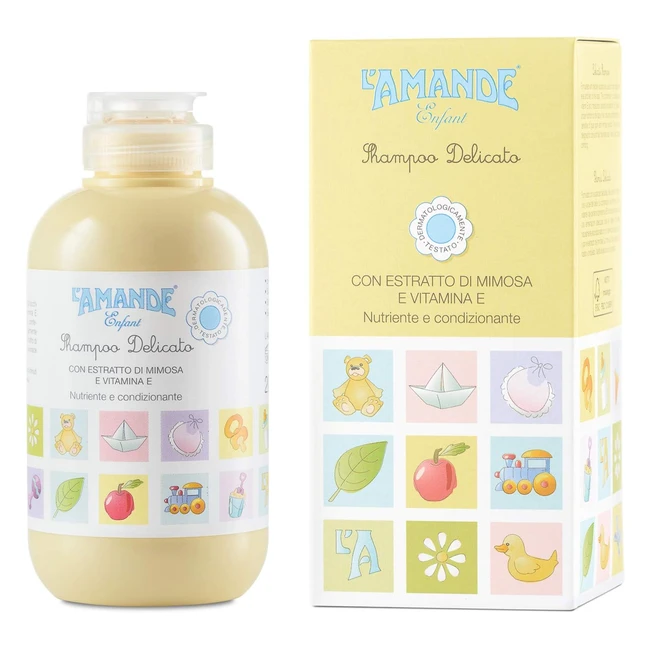 Lamande Shampoo Bambini e Neonati Enfant 200 ml - Delicato e Idratante