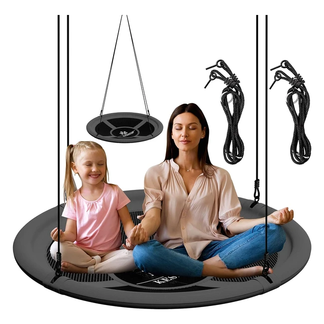 Kesser Nest Swing Platte Schaukel Hngeschaukel Rundschaukel  100 cm bis 300 