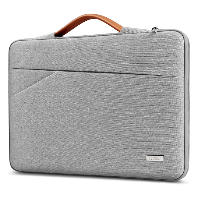Tecool 13 Inch Laptop Case Sleeve for MacBook Air M2 2022 Pro M1 M2 Surface Pro 98765X Grey