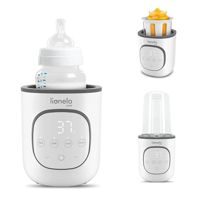 Scaldabiberon Lionelo Thermup 20 5 in 1 - Riscaldamento Liquidi e Solidi - BPA Free