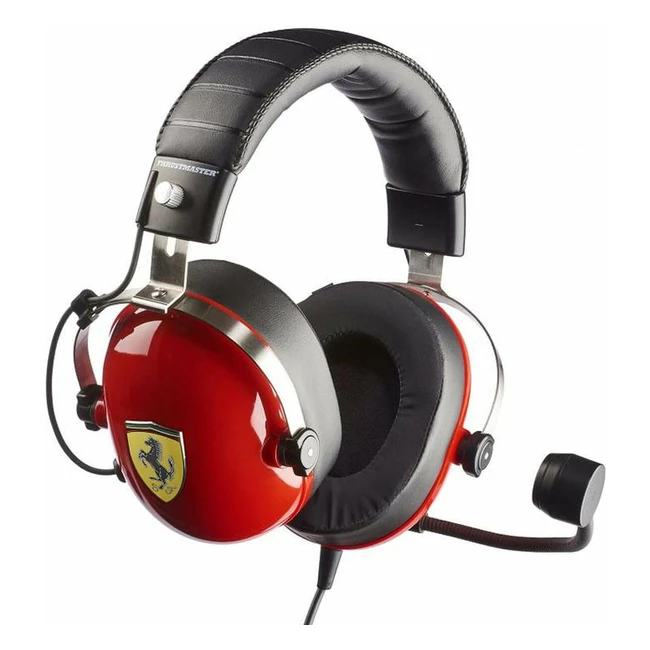 Auriculares Gaming Thrustmaster Scuderia Ferrari EditionDTS PS5 PS4 Xbox Series XS Xbox One PC Switch Licencia Oficial Ferrari