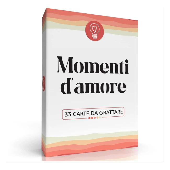 Zenagame Momenti dAmore - Gioco di Carte da Grattare con 33 Attivit - Regalo Ro
