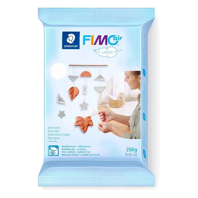 Pasta modellare Fimo Air Light Staedtler 8131 - 250g Bianco Microonde