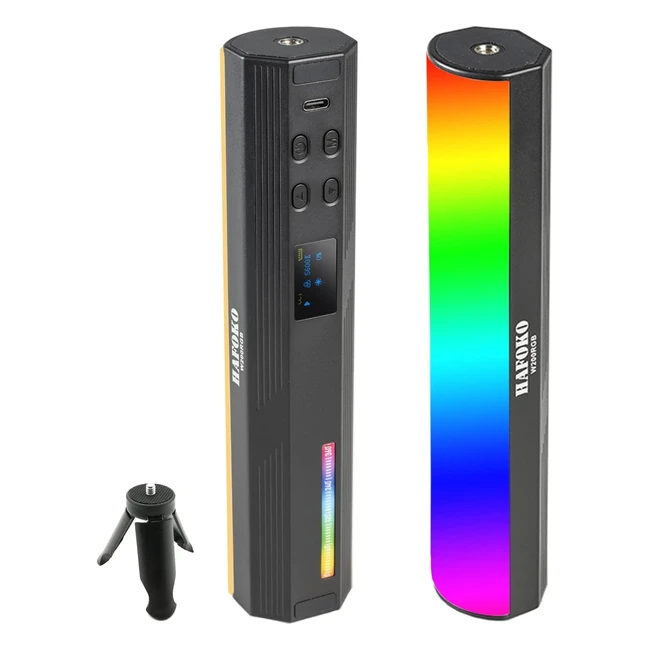 Hafoko W200 RGB Fotocamera Portatile LED Luce Bacchetta Video Luce Magnetica 250