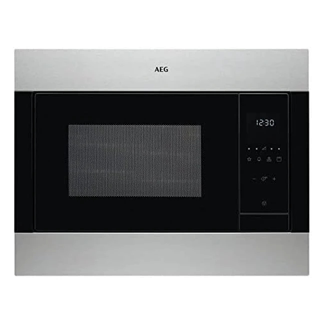 Microondas Integrable AEG MSB2548CM 23L Grill LED Negro Inox