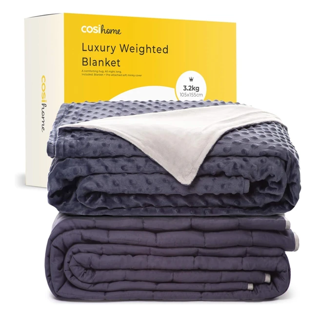 Cosi Home Luxury Weighted Blanket for Kids  Children 32kg  Ultrasoft Washable 