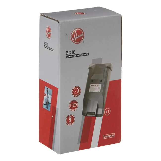 Hoover B018 Batteria Aspirapolvere a Litio 222V Nero - Potenza Elevata 45 minuti