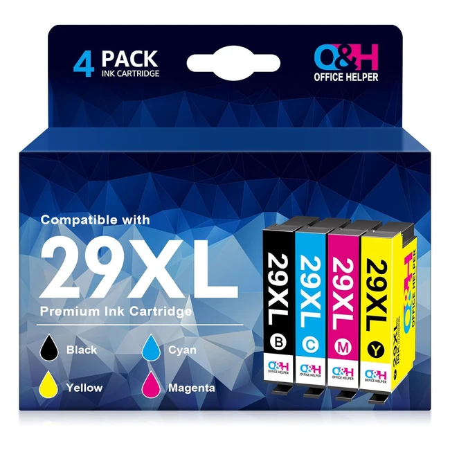 Cartouche d'encre Epson 29XL pour Epson XP235/XP245/XP345/XP255 - Pack de 4
