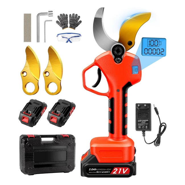 Scateur électrique professionnel 50 mm SK7 tranchante batterie 2x 2Ah lithium rechargeable