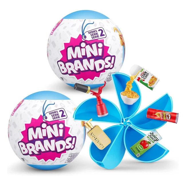 Mini Brands Series 2 - Giocattolo da Collezione - Confezione da 2 - Rari Momenti Frozen
