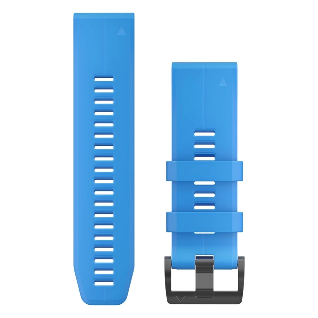 Cinturn de Silicona QuickFit 26 Azul Garmin 0101274102 - Resistente y Ahorro d