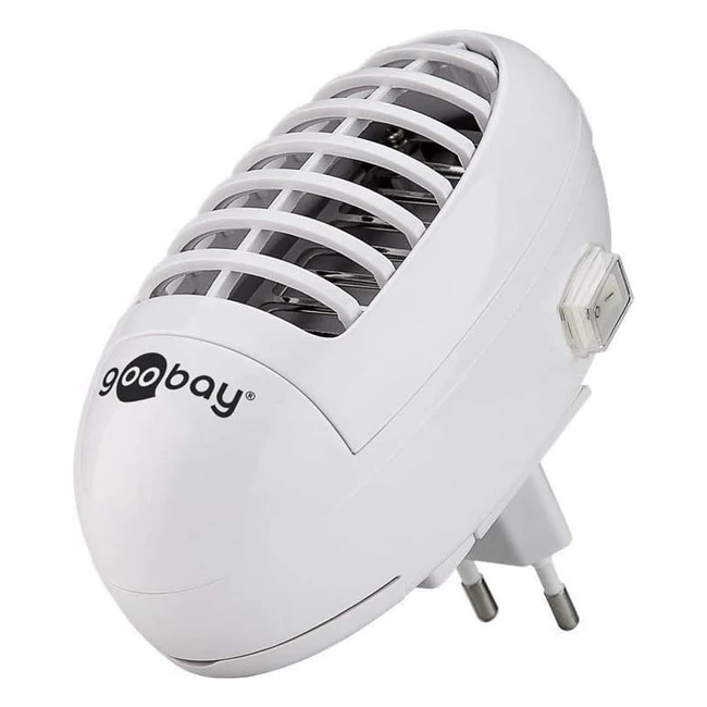 Tueur d'insectes UV LED Goobay - Protection efficace contre les mouches et moustiques