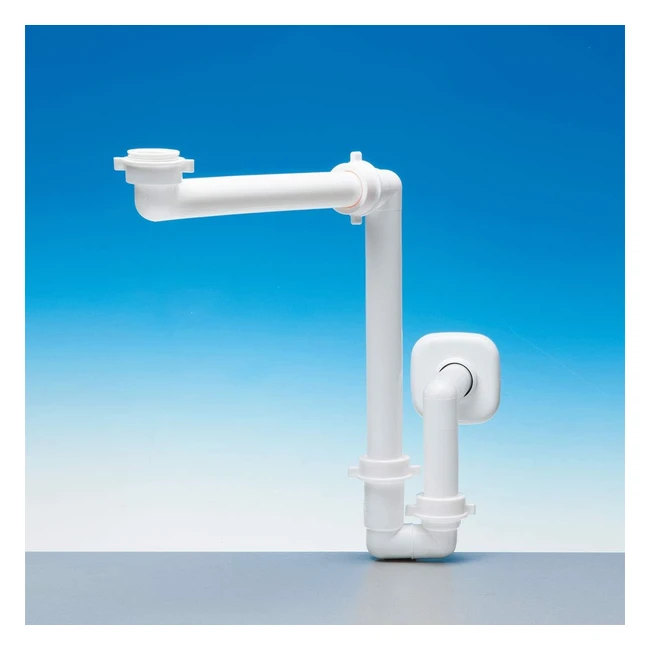 Sifone Salvaspazio Bagno 114 - Lirasifone Raccordo 1 114 Uscita 3240