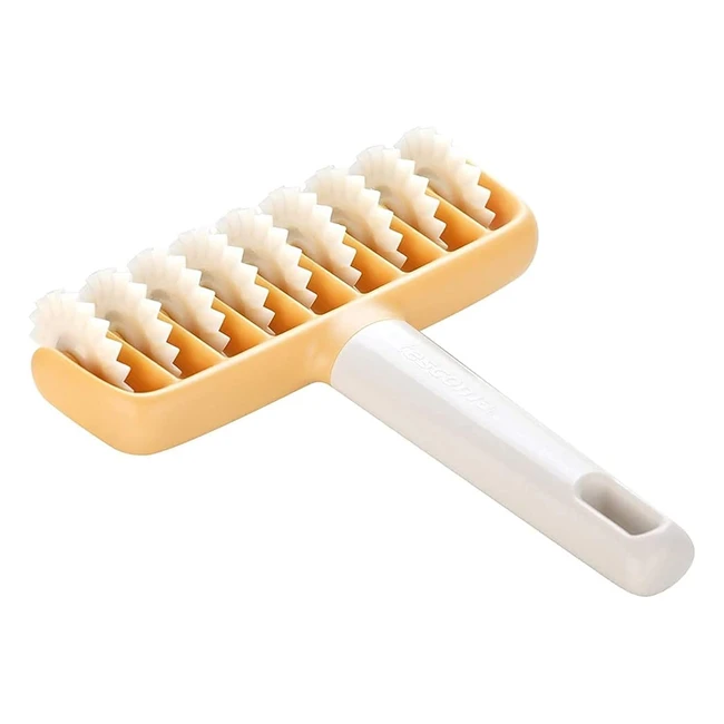 Rullo Tagliapasta Multifunzionale Tescoma 630023 - 9 Rotelle Lisce e 9 Rotelle F