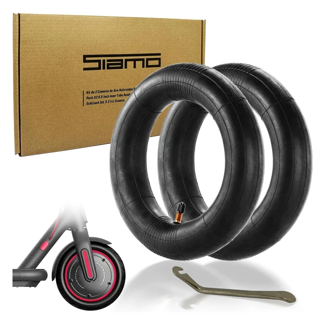 Camera d'aria 8 12x2 doppio spessore Xiaomi M365 Pro2 - 2 pezzi