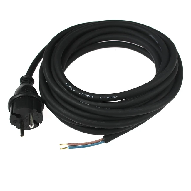 Cable de Conexin Schwabe 5m 230V 16A H07RNF 2x10 - Alta Calidad y Seguridad
