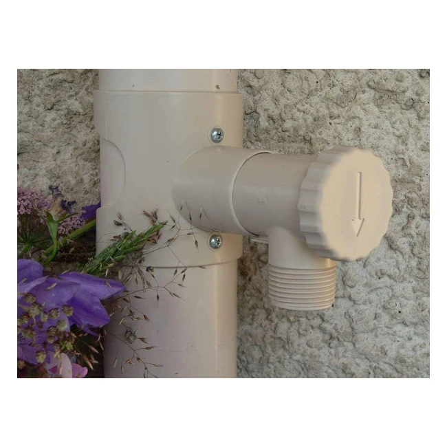 Capteau Rcuprateur dAcqua de Pioggia Conduits Circulaire Sable CWHKRNUACJ M