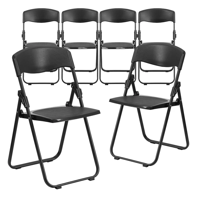 Sedia Pieghevole Plastica Resistente 400 kg - Flash Furniture Hercules Series