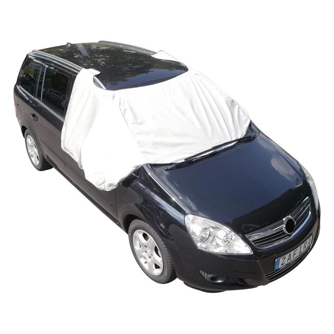 Copertura Finestrino Anteriore Cartrend 73774 XXL - Protezione Magnetica Argento