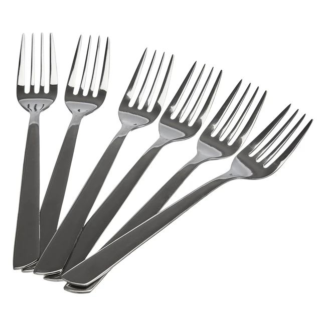 Arcos Série Toscana - Set 6 fourchettes gâteau - Acier inoxydable 18/10 - 140 mm - Argent
