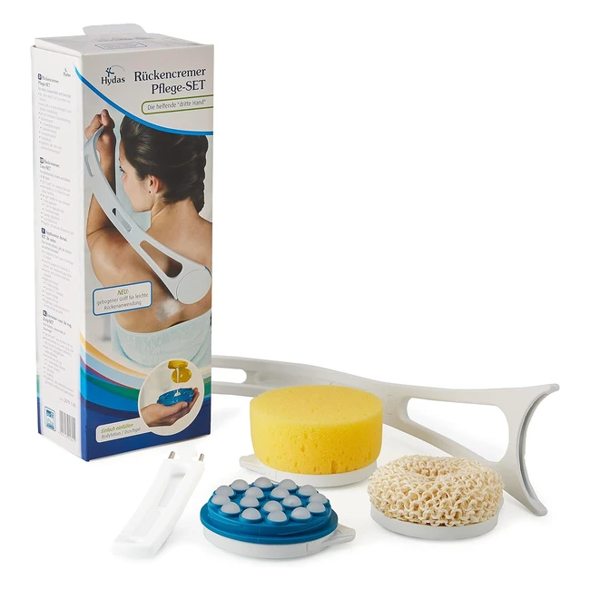 Applicateur de crme Hydas manche long pour corps - Accessoires interchangeable