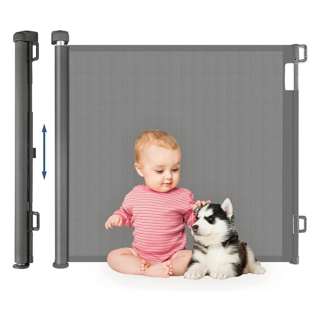 Barrire de scurit rtractable pour bb 180 cm - HollyHome