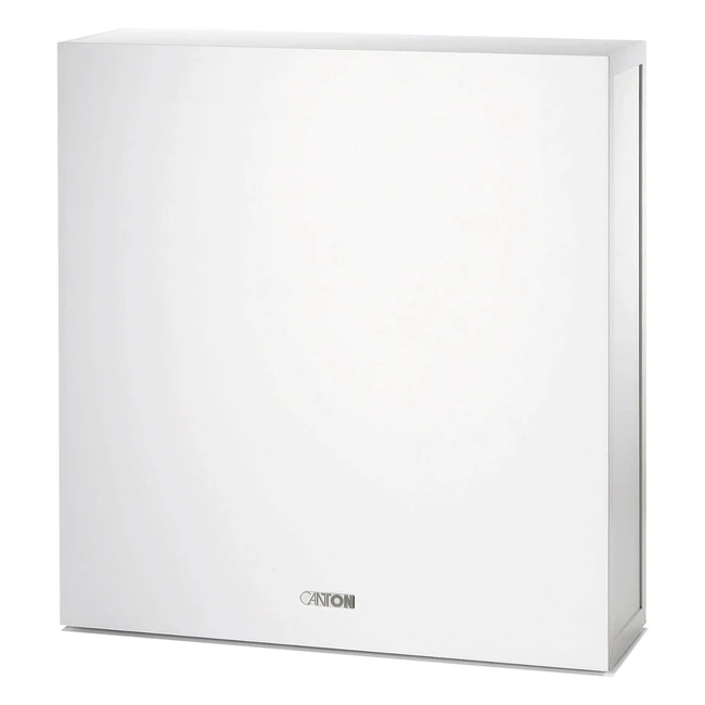 Subwoofer attivo Canton ASF 75 SC 120W bianco - Bassreflex, alta qualità audio