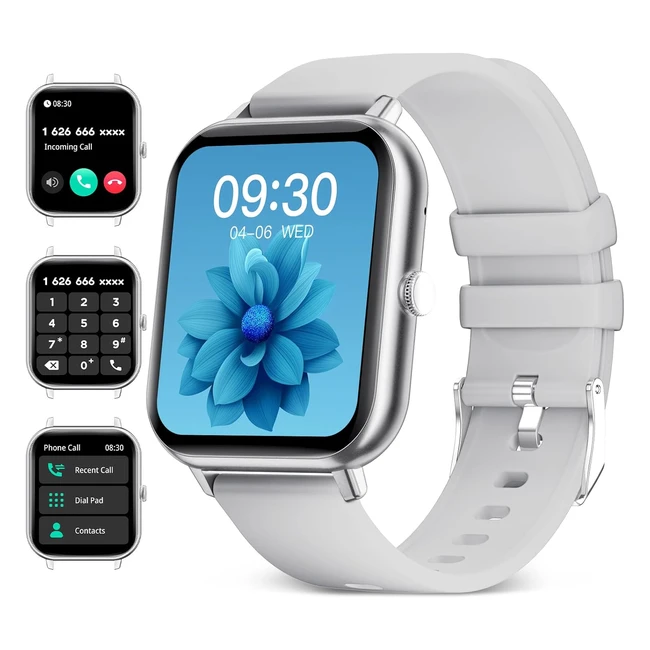 Montre Connectée LIGE Homme Femme Bluetooth183 Podomètre Spo2 Sommeil Étanche Android iOS