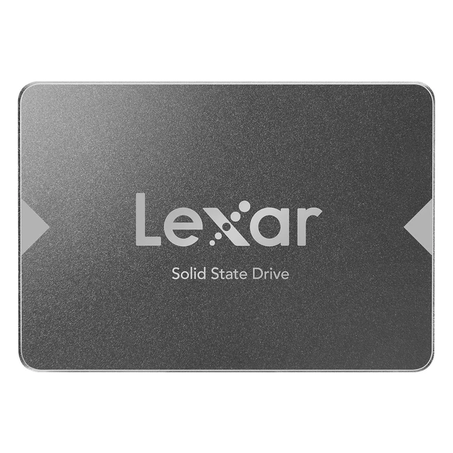 Lexar NS100 128GB SATA III 6Gbs SSD - Up to 520MBs Read Speed - LaptopDesktop