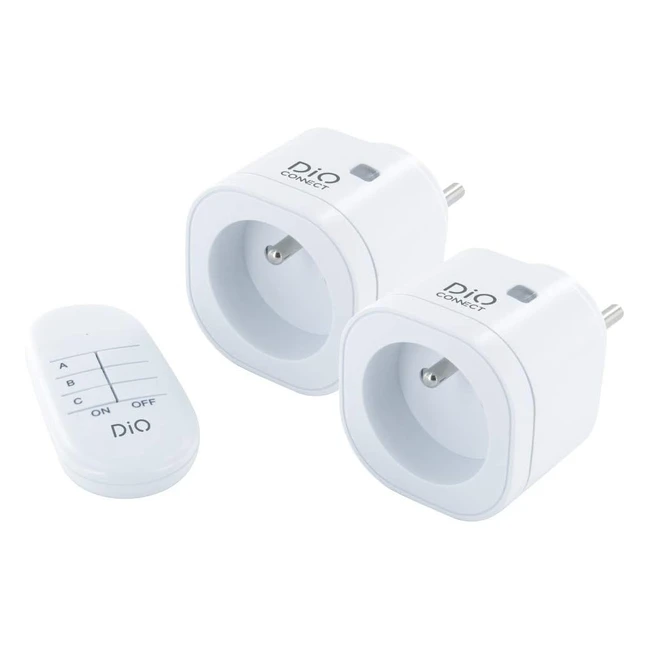 DIO Connect Prises WiFi et 433MHz - Contrôle Vocal et Smartphone