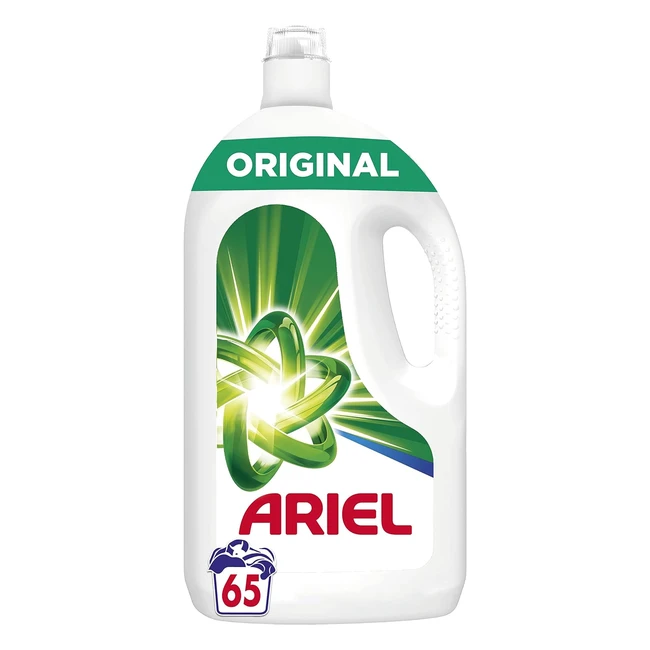 Ariel Original Detergente Liquido 65 Lavados - Mayor Eficacia en Limpieza Ropa e