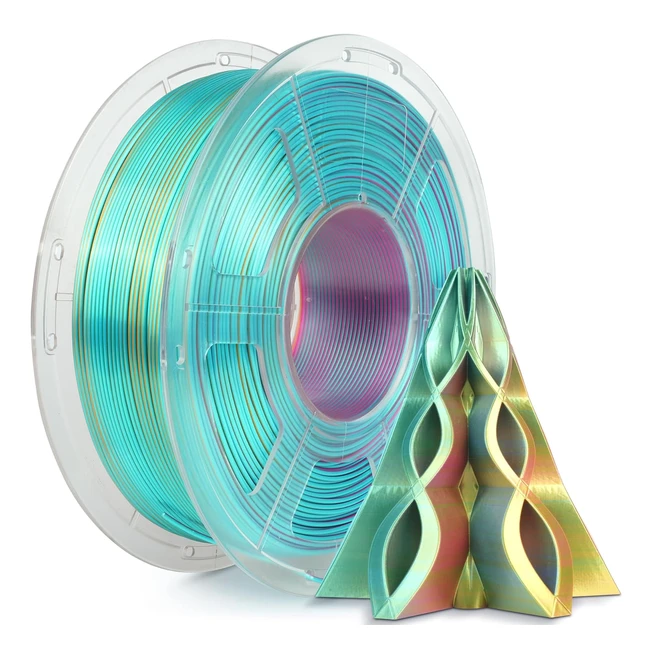 Sunlu Silk PLA Plus 3D Printer Filament Triple Color 175mm 1kg Spool
